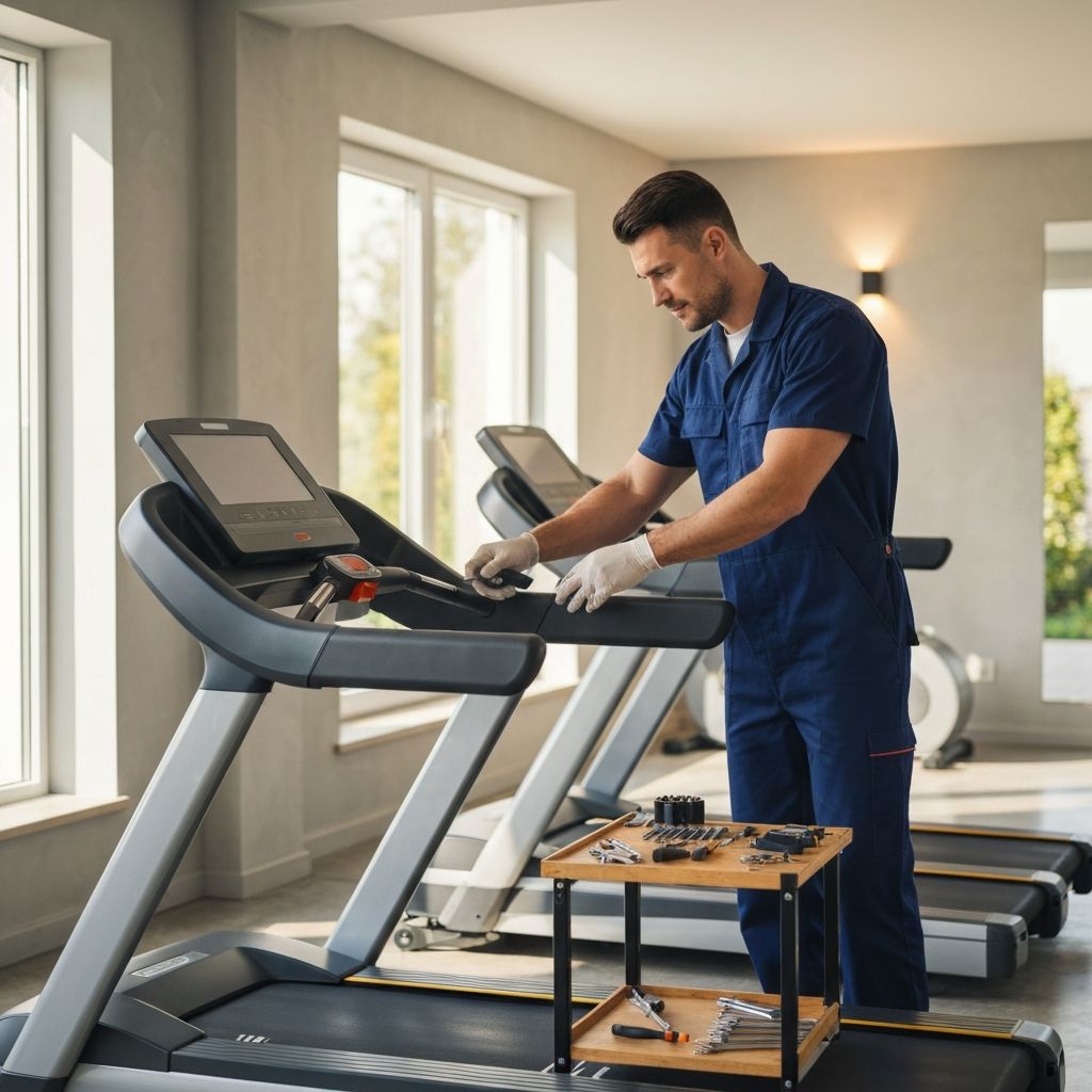 Professional treadmill repair service